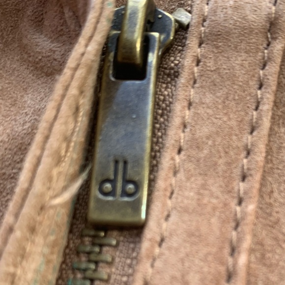 Dennis Basso Suede Tan Jacket size 1X - Picture 9 of 17